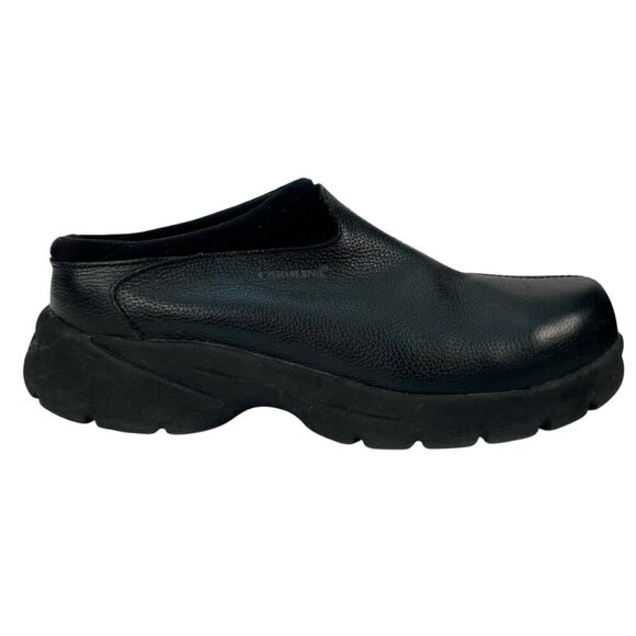 Carolina Slip Resisant Black Leather ESD Steel Toe Slip-On Work Shoes Womens 8.5 - Picture 13 of 13
